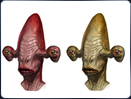 Eine Farbstudie der Rakata, einer Spezies, die früher einmal die Galaxis beherrschte.