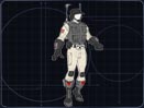 Soldat Variationen der leichten und flexiblen taktischen Ausrüstung eines Soldaten.