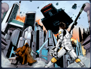Diese Ausgabe führt uns an die Front des Sith-Angriffs auf Coruscant. Nach der Zerstörung der Satelliten-Sicherheitsstationen leitet die Sith-Armada ihren Angriff auf die Planetenoberfläche ein.