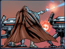 Bedrohung des Friedens, Ausgabe 6 Diese Ausgabe führt uns zurück nach Coruscant, wo die heldenhaften Verteidiger sich kurz nach dem Angriff des Sith-Imperiums in den unteren Ebenen verschanzt haben.