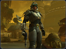 A Bounty Hunter’s armor conceals a wide variety of weaponry.