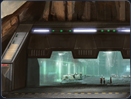 Cliffside Docking Bay A cliffside docking bay jets out from the Separatist stronghold on Ord Mantell.