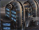 The majestic Spaceport is the first sight greeting visitors to Coruscant.