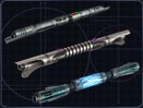 These dual bladed lightsabers are as unique as their owners. 