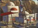Small spaceports like this one are where smugglers often conduct their business. 
