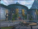 The Jedi Temple, where young Padawans receive their training and the Jedi Council reside.