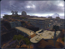 The Republic transports cargo, soldiers, and other personnel needed for the war effort through the landing pads on the outer edge of their base on Ord Mantell.
