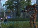 With a wide arsenal of Force powers at his command, the Jedi Knight has nothing to fear from this lone attacker.