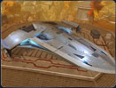 Prototype X-70B de classe Fantôme Un agent laisse son Fantôme X-70B sur une plateforme d'atterrissage Voss pendant qu'il réunit des informations sur les Gormaks.