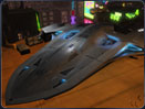 Prototype X-70B de classe Fantôme Dans un endroit aussi imprévisible que Nar Shaddaa, le Fantôme est parfait pour un repli rapide et discret en cas de problème.