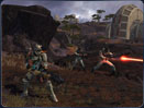 On the battlefield, Troopers work together with tactical precision to assault an enemy outpost.