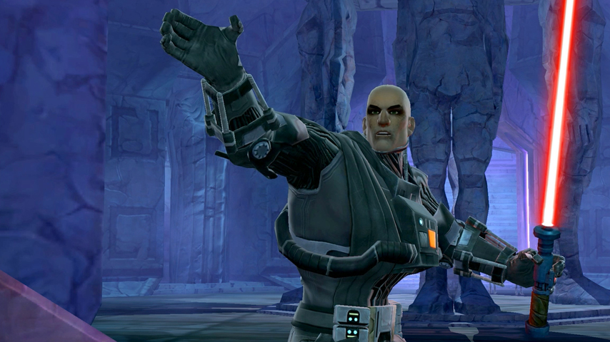 Der Sith-Krieger, unaufhaltsam und düster, hat die Aufgabe, die Feinde des Imperiums zu vernichten und die Herrschaft der Sith über die Galaxis zu sichern.