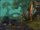 Les oasis tropicales de Belsavis sont à l'origine d'une végétation riche, qui ne peut être rencontrée nulle part ailleurs dans la galaxie.